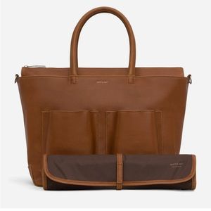 Mat & Nat Diaper bag in Chili